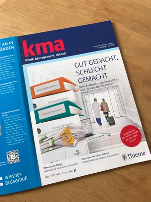 kma ist einer der führenden Informationsanbieter für Klinikmanager, Entscheider und angehende Führungskräfte im Krankenhaus. Tanja Heiß spricht bei ihrem Gastautorenbeitrag  über Verantwortlichkeiten und Kompetenzen, die neu gedacht werden müssen.